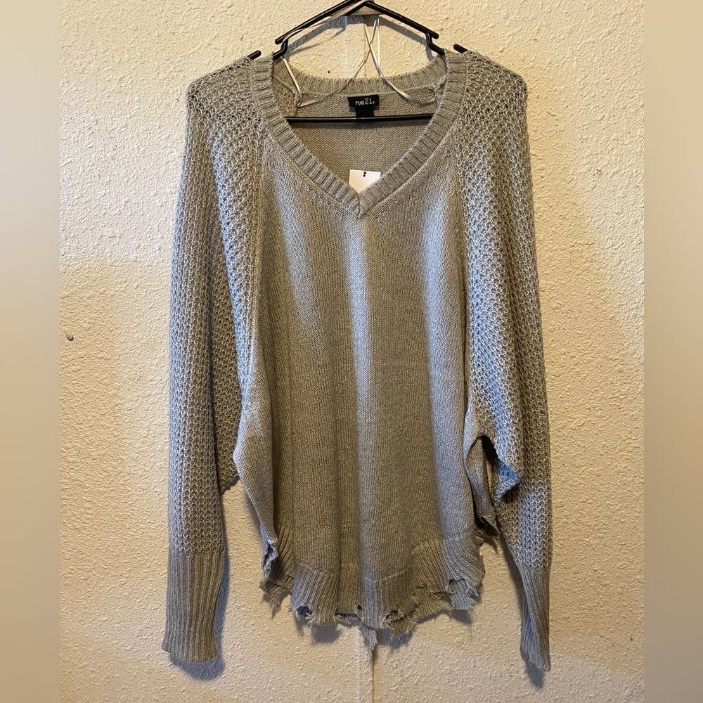 Distressed Sweater